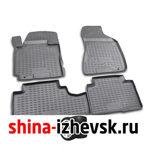 Коврик Autofamily коврик в салон полиуретановый черный для KIA Sportage II 2006-2010 в Ижевске